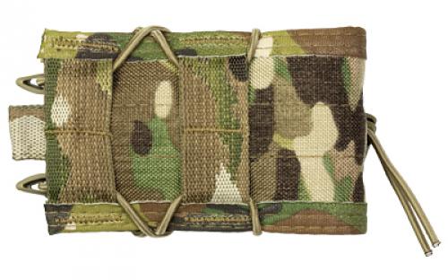 High Speed Gear Rifle TACO, Single Magazine Pouch, MOLLE, Fits Most Rifle Magazines, Hybrid Kydex and Nylon, Multicam 11TA00MC