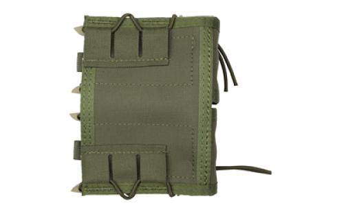 High Speed Gear Double Rifle TACO, Dual Magazine Pouch, Molle, Fits Most Rifle Magazines, Hybrid Kydex and Nylon, Olive Drab Green 11TA02OD