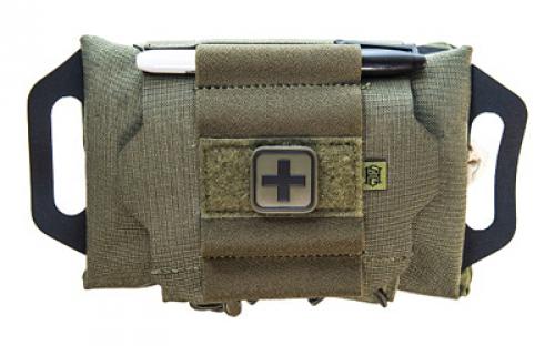 High Speed Gear ReFlex IFAK System, Compatible with MOLLE and Belts 1.5-2.5, Nylon Construction, Olive Drab Green 12RX00OD