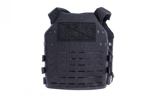 High Speed Gear Core Plate Carrier, Body Armor Carrier, Designed to Fit Small SAPI or 8X10 Commercial Plates, Nylon Construction, Matte Finish, Black 40PC11BK