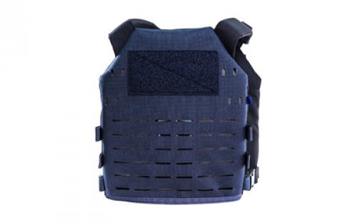 High Speed Gear Core Plate Carrier, Body Armor Carrier, Designed to Fit Large SAPI or 10X12 Commercial Plates, Nylon Construction, Matte Finish, Black 40PC13BK