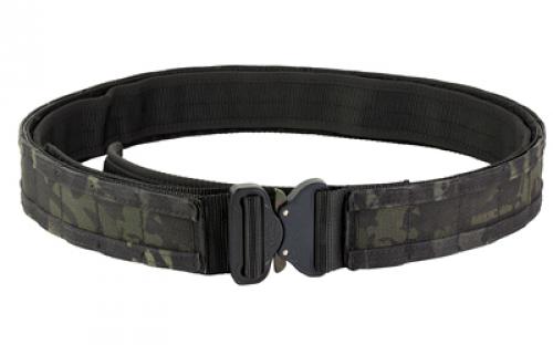 Haley Strategic Partners D3, Belt, 1 Molle Mounting, Cobra Buckle Enclosure, Large, 2 Nylon Webbing Construction, Multicam Black BELT_D3-1-LG-MCB