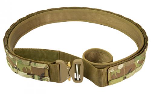 Haley Strategic Partners D3, Belt, 1 Molle Mounting, Cobra Buckle Enclosure, Large, 2 Nylon Webbing Construction, Multicam BELT_D3-1-LG-MC