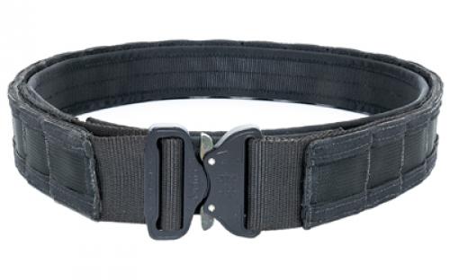 Haley Strategic Partners D3, Belt, 1 Molle Mounting, Cobra Buckle Enclosure, XXLarge, 2 Nylon Webbing Construction, Black BELT_D3-1-XXL-BLK