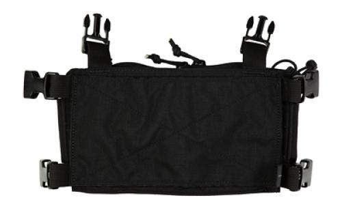 Haley Strategic Partners D3CR Micro, Chest Rig, Nylon Construction, Black, Includes (1) Large Open Pouch, (2) Pistol Magazines, (1) Pouch & X-Harness D3CRM-1-1-BLK