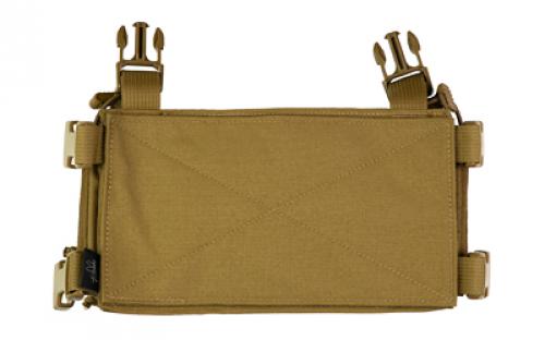 Haley Strategic Partners D3CR Micro, Chest Rig, Nylon Construction, Coyote Brown, Includes (1) Large Open Pouch, (2) Pistol Magazines, (1) Pouch & X-Harness D3CRM-1-1-COY