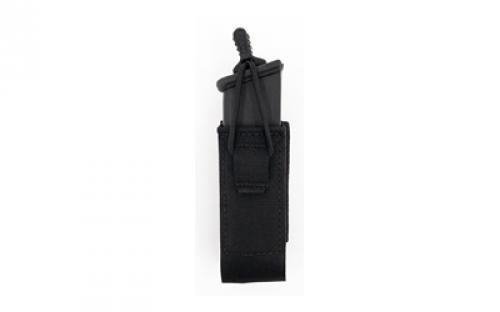 Haley Strategic Partners Single Pistol Mag Pouch, Black, (1) Magazine POUCH_PM-2-1-BLK