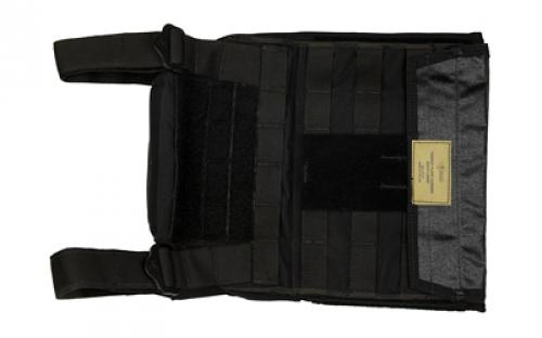 Haley Strategic Partners Thorax, Plate Bags, Large, Compatible with All HSP Chest Rigs and Placards, Accommodates .75 to 1.125 Thick Plates, Black TPC-1-LG-BLK