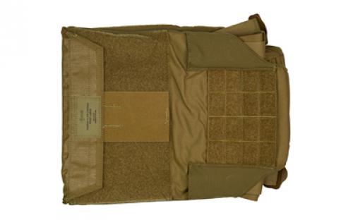 Haley Strategic Partners Thorax, Plate Bags, Large, Compatible with All HSP Chest Rigs and Placards, Accommodates .75 to 1.125 Thick Plates, Coyote Brown TPC-1-LG-COY