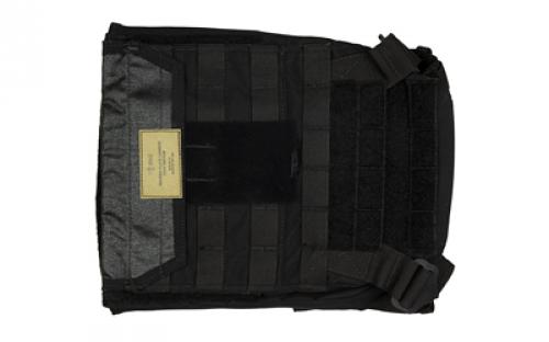 Haley Strategic Partners Thorax, Plate Bags, Medium, Compatible with All HSP Chest Rigs and Placards, Accommodates .75 to 1.125 Thick Plates, Black TPC-1-MD-BLK