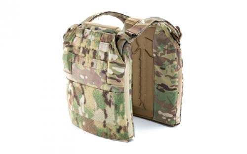 Haley Strategic Partners Thorax, Plate Bags, Medium, Compatible with All HSP Chest Rigs and Placards, Accommodates .75 to 1.125 Thick Plates, Multicam TPC-1-MD-MC