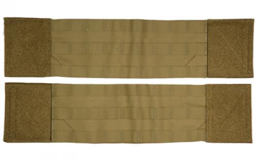 Haley Strategic Partners Thorax, Cummerbund Pair, Dual-layer Woven Elastic, Molle, Large, Coyote Brown TPC_CB-1-2LG-COY