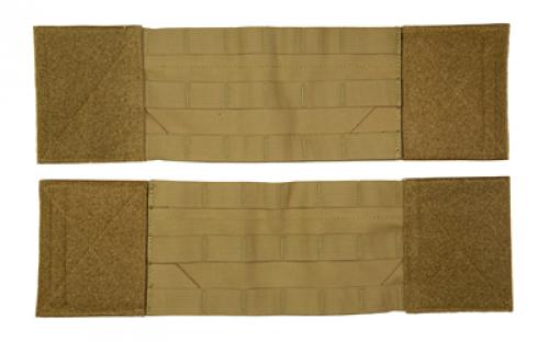 Haley Strategic Partners Thorax, Cummerbund Pair, Dual-layer Woven Elastic, Molle, Medium, Coyote Brown TPC_CB-1-2MD-COY