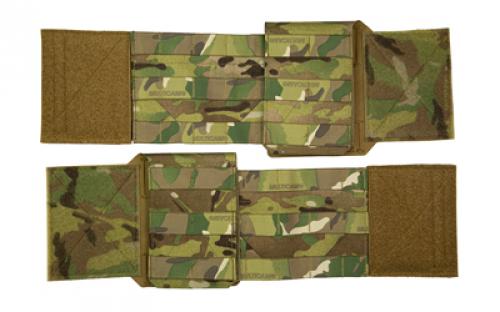 Haley Strategic Partners Thorax, Cummerbund and Side Entry Panel Set, Molle, Dual Layer Woven Elastic, Medium, Multicam TPC_CB_SEP-1-2MD-MC