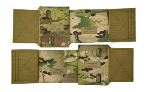 Haley Strategic Partners Thorax, Cummerbund and Side Entry Panel Set, Molle, Dual Layer Woven Elastic, Medium, Multicam TPC_CB_SEP-1-2MD-MC