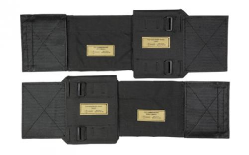 Haley Strategic Partners Thorax, Cummerbund and Side Entry Panel Set, Molle, Dual Layer Woven Elastic, Medium, Black TPC_CB_SEP-1-2MD-BLK