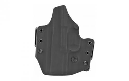 L.A.G. Tactical, Inc. Defender Series, OWB/IWB Holster, Fits FN 509, Kydex, Right Hand, Black Finish 10020