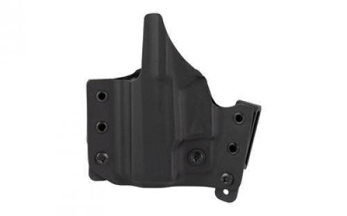 L.A.G. Tactical, Inc. L.A.G. Defender, Inside Waistband Holster, Fits Taurus GX4, Kydex, Matte Finish, Black, Right Hand 18011