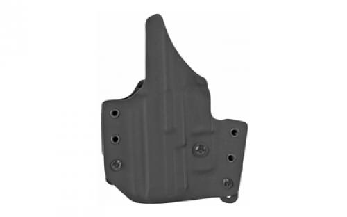L.A.G. Tactical, Inc. Defender Series, OWB/IWB Holster, Fits IWI Masada, Kydex, Right Hand, Black Finish 19008