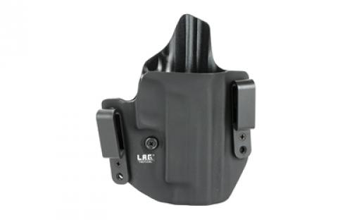 L.A.G. Tactical, Inc. Defender Series, OWB/IWB Holster, Fits SIG P226R/MK25, Kydex, Right Hand, Black Finish 2001