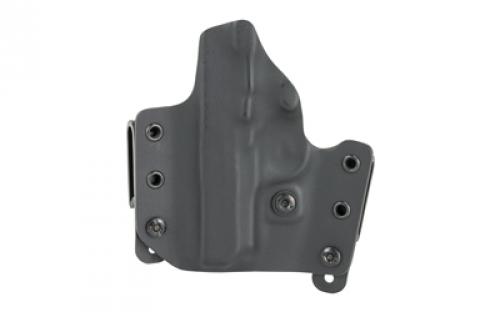 L.A.G. Tactical, Inc. Defender Series, OWB/IWB Holster, Fits SIG P938, Kydex, Right Hand, Black Finish 2022