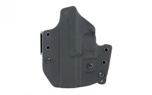 L.A.G. Tactical, Inc. Defender Series, OWB/IWB Holster, Fits SIG P320 Compact 9/40, Kydex, Right Hand, Black Finish 2031