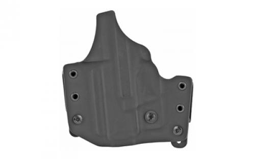 L.A.G. Tactical, Inc. Defender Series, OWB/IWB Holster, Fits Springfield Hellcat, Kydex, Right Hand, Black Finish 3055