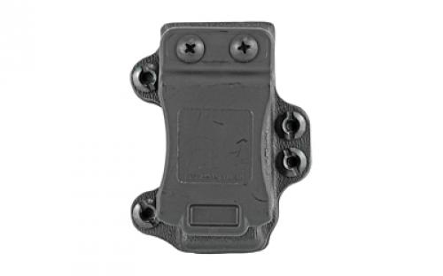 L.A.G. Tactical, Inc. Single Pistol Magazine Carrier, Fits Most Double Stack 9/40 Full Size Magazines, Kydex, Black Finish 34000