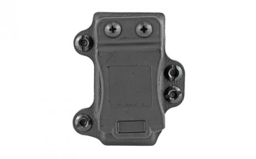 L.A.G. Tactical, Inc. Single Pistol Magazine Carrier, Fits All Single Stack 45ACP Magazines, Kydex, Black Finish 34003