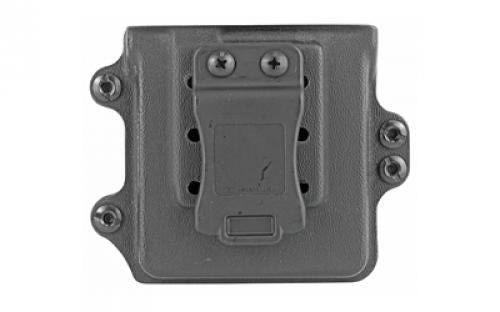 L.A.G. Tactical, Inc. Single Rifle Magazine Carrier, Fits AR-10 Magazines, Kydex, Black Finish 35001