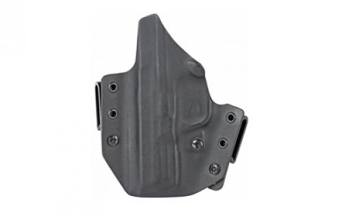 L.A.G. Tactical, Inc. Defender Series, OWB/IWB Holster, Fits S&W M&P 9/40, Kydex, Right Hand, Black Finish 4004