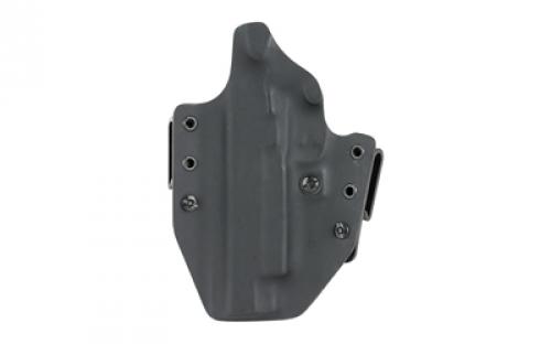 L.A.G. Tactical, Inc. Defender Series, OWB/IWB Holster, Fits 1911 w/ Rail, 5" Barrel, Kydex, Right Hand, Black Finish 6004