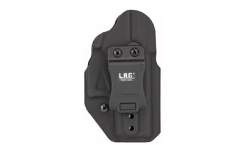 L.A.G. Tactical, Inc. Liberator MK II, Holster, Ambidextrous, Fits Glock 43, 43X, 43X MOS, Kydex, Black Finish 70001