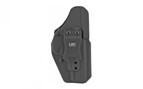 L.A.G. Tactical, Inc. Liberator MK II, Holster, Ambidextrous, Fits S&W Shield 9/40 4", Kydex, Black Finish 70305