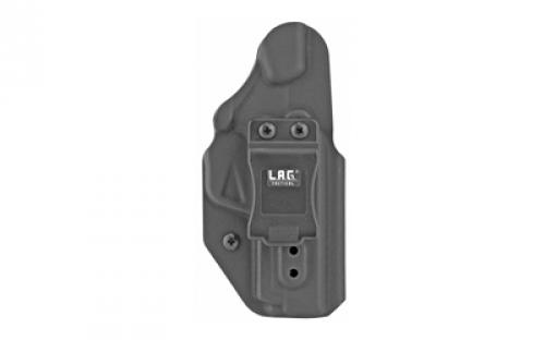 L.A.G. Tactical, Inc. Liberator MK II, Holster, Ambidextrous, Fits S&W Shield 9 EZ, Kydex, Black Finish 70306