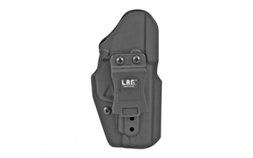 L.A.G. Tactical, Inc. Liberator MK II, Holster, Ambidextrous, Fits Sig P365XL, Kydex, Black Finish 70403