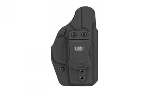 L.A.G. Tactical, Inc. Liberator MK II, Holster, Ambidextrous, Fits Walther PPS M2, Kydex, Black Finish 70704