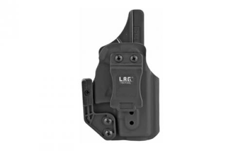 L.A.G. Tactical, Inc. Appendix MK II, IWB Holster, Right Hand, Fits Glock 26/27/33, Kydex, Black Finish 80004