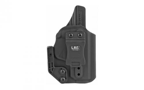 L.A.G. Tactical, Inc. Appendix MK II, IWB Holster, Right Hand, Fits S&W SHIELD 9/40 3.3", Kydex, Black Finish 80301