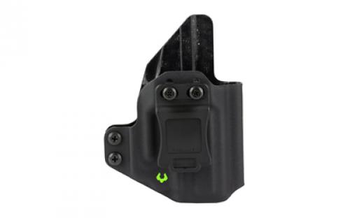 Viridian Weapon Technologies Viridian Inside Waistband Holster, Fits Springfield Hellcat with E Series Laser, Right Hand, Black, Kydex 951-0011