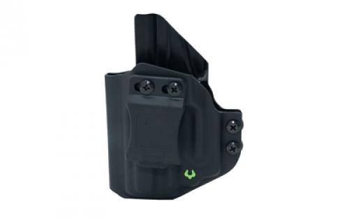 Viridian Weapon Technologies Viridian Inside Waistband Holster, Fits Ruger LCP Max with E Series Laser, Right Hand, Black, Kydex 951-0020