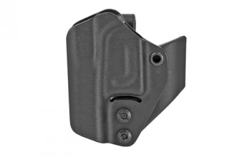Mission First Tactical Minimalist, Inside Waistband Holster, Ambidextrous, Fits Glock 42/43/43x/48, Black Kydex,  Includes 1.5 Belt Attachment H2GL43AIWBM