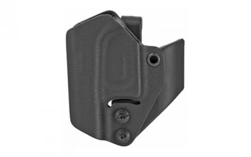Mission First Tactical Minimalist, Inside Waistband Holster, Ambidextrous, Fits Glock 48/43X, Kydex, Includes 1.5 Belt Attachment, Black H2GL48AIWBM