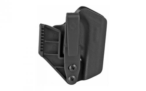 Mission First Tactical Minimalist, Inside Waistband Holster, Ambidextrous, Fits Glock 48/43X, Kydex, Includes 1.5" Belt Attachment, Black H2GL48AIWBM