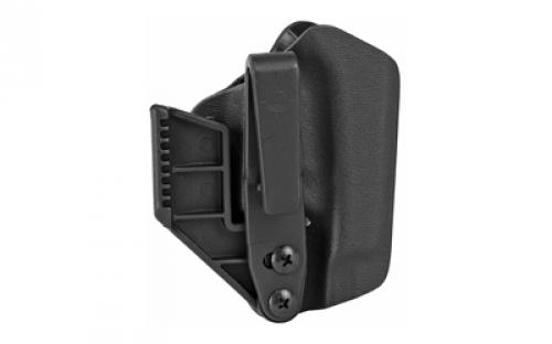 Mission First Tactical Minimalist, Inside Waistband Holster, Ambidextrous, Fits Glock 17/19/22/23, Black Kydex, Includes 1.5" Belt Attachment H2GL940AIWBM