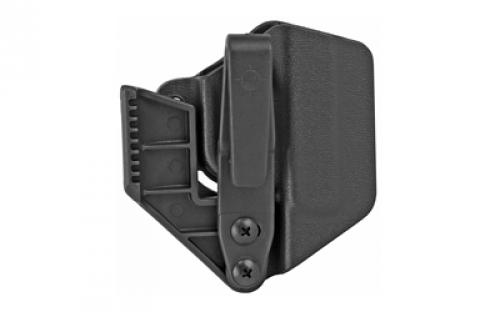 Mission First Tactical Minimalist, Inside Waistband Holster, Ambidextrous, Fits Springfield XDS9/40 3.3", Black Kydex, Includes 1.5" Belt Attachment H2SFXDSAIWBM