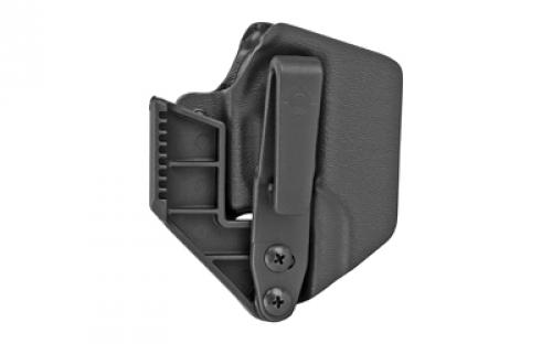Mission First Tactical Minimalist, Inside Waistband Holster, Ambidextrous, Fits Sig P320, Black Kydex, Includes 1.5" Belt Attachment H2SG320AIWBM
