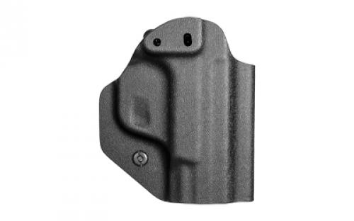 Mission First Tactical Inside Waistband Holster, Ambidextrous, Black, Fits Ruger LCP II, Kydex, Includes 1.5 Belt Attachment, Black Finish HRULCP2AIWBA-BL