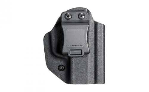 Mission First Tactical Inside Waistband Holster, Ambidextrous, Fits Sig P365, Kydex, Includes 1.5" Belt Attachment, Black HSIG365AIWBA-BL