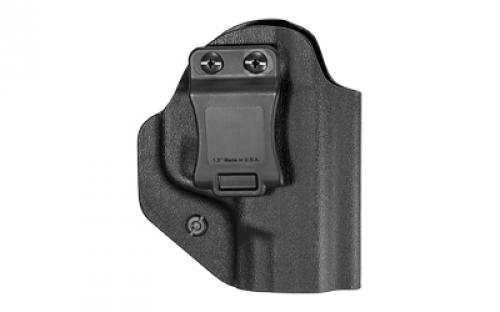 Mission First Tactical Inside Waistband Holster, Ambidextrous, Fits Smith & Wesson M&P SHIELD, Kydex, Includes 1.5" Belt Attachment, Black Finish HSWSHSAIWBA-BL
